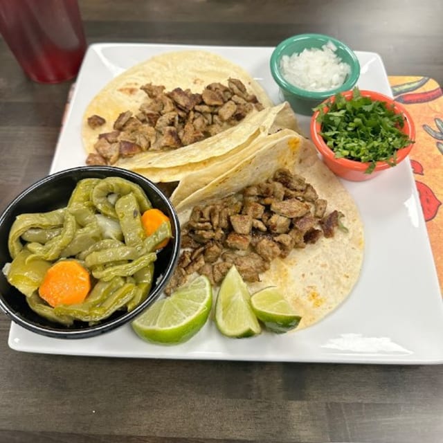 Steak Tacos.