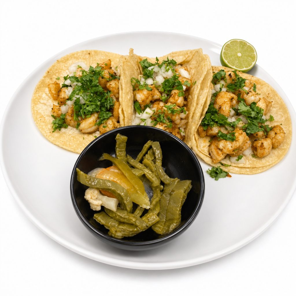 Shrimp Tacos.